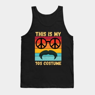 This Is My 70s Costume 70 Styles Men 70's Disco 1970s Outfit Tank Top